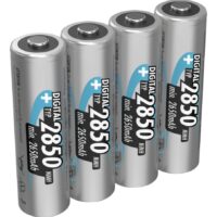 Bateria recarregável  AA / HR6 Tipo 2850 (mín. 2650mAh) 4 unid.