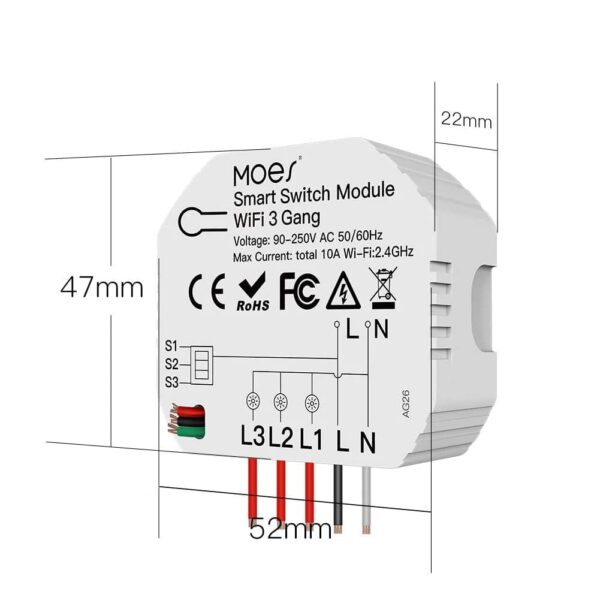 Módulo de 3 canais Wi-Fi - Image 8