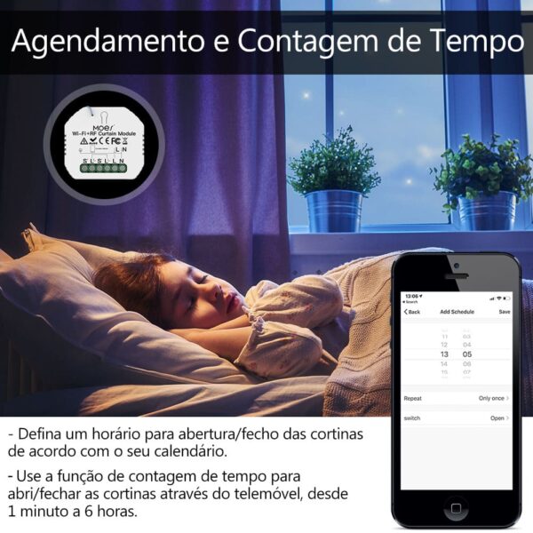 Módulo de persiana RF 433MHz + Wi-Fi - Image 6