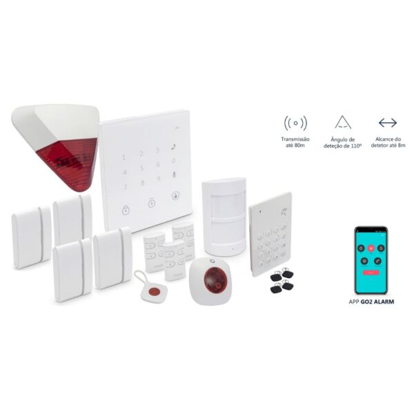 Kit Sistema de alarme GSM/SMS sem fios PLUS - Image 2