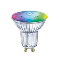 Lâmpada LED Cor GU10 com função de deteção de fumo