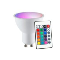 Kit 1 lâmpada LED GU10 5W Bluetooth Mesh + Comando