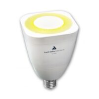 Lâmpada LED E27 branca com coluna Wi-Fi integrada