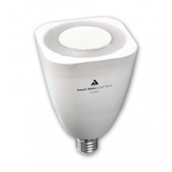 Lâmpada LED E27 branca com coluna Wi-Fi integrada - Image 2