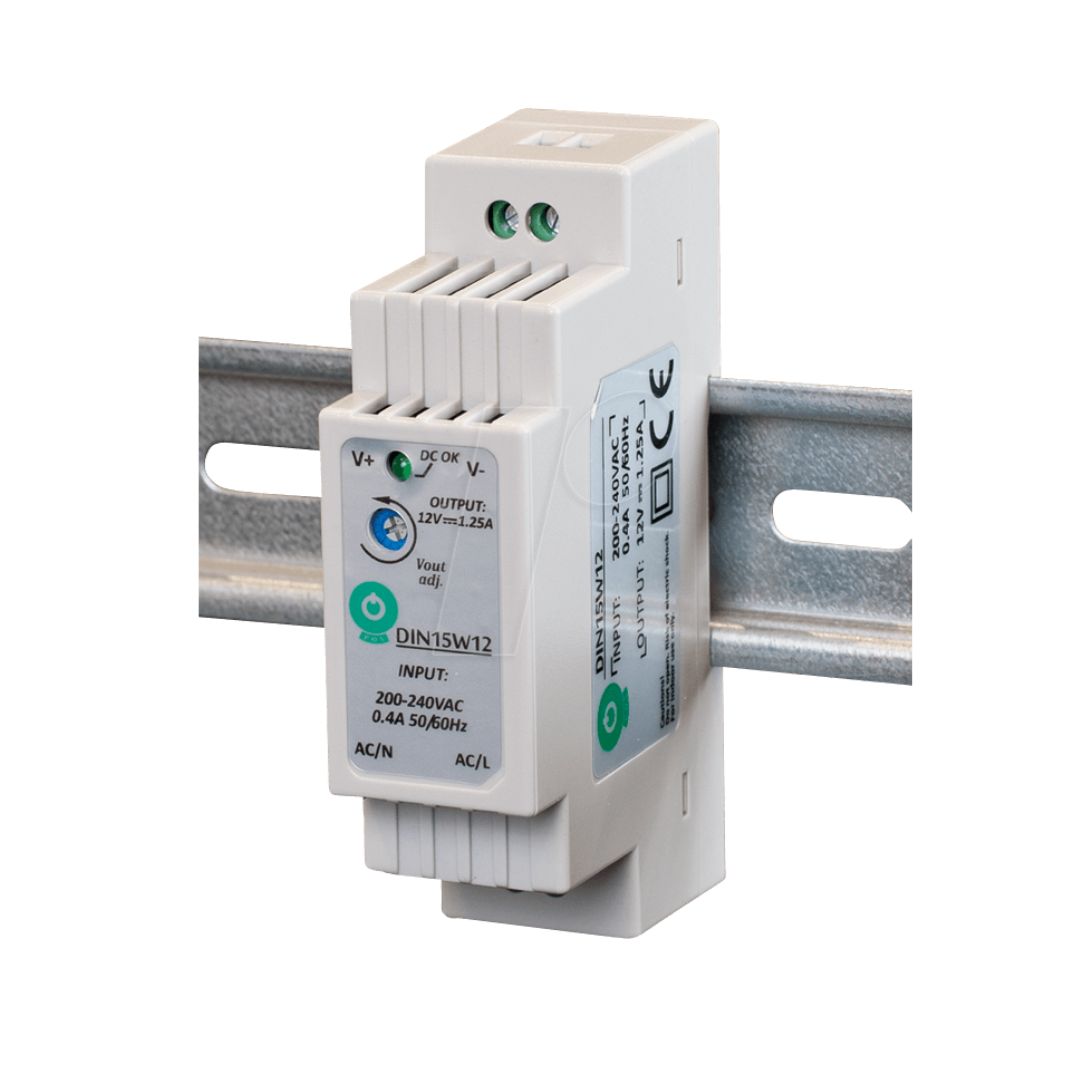 Transformador DIN rail DC12V 1A
