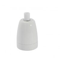 Casquilho de Cerâmica Branco