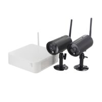 Kit DVR sem fios com 2 câmaras