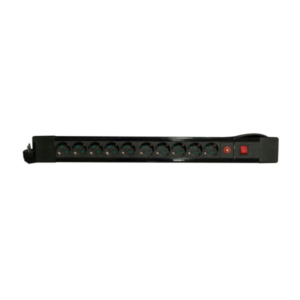Bloco 10x16A 1,5m (3x1,5 mm²)  3500W Preto