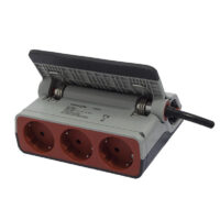 Bloco Pinça / Mola  3x16A com cabo 3m
