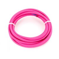 Cabo HO3VV-F 2x0,75mm² - 3m Têxtil Rosa
