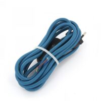 Cabo HO3VVH2-F 2x0,75mm² - 2m com interruptor Azul