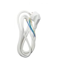 Cabo 5m HO5VVF 3x1,5 mm2 máx. 2500W com macho branco