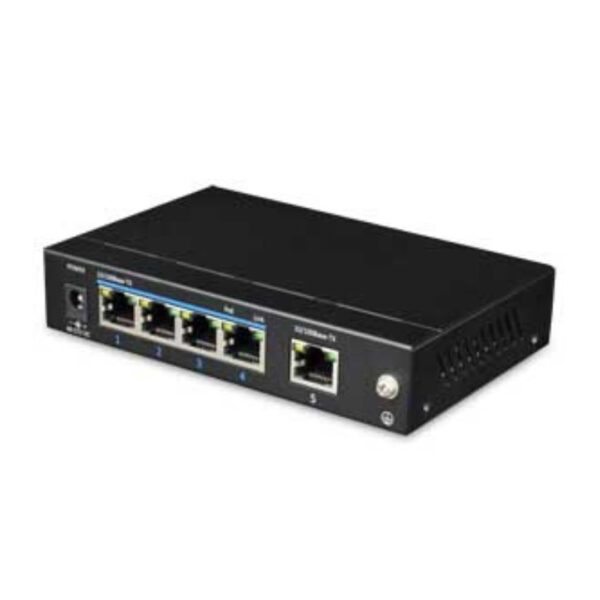 Switch UTEPO 5 portas com 4 portas PoE