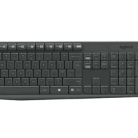 Teclado e Rato Sem Fios Logitech Mk235