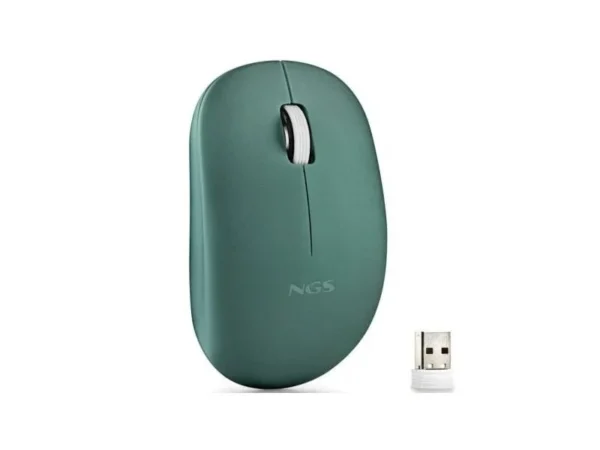 Rato Rf Wireless Ótico Fog Pro 1000dpi Verde - Ngs