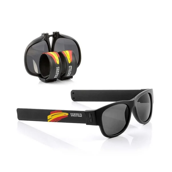 Óculos de Sol Enroláveis Innovagoods Sunfold – Modelo Spain Black