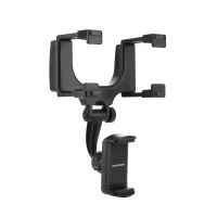Suporte de Telemóvel para Espelho Retrovisor – Universal, Ajustável