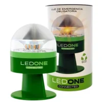 Led One Lâmpada de Emergência Verde