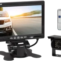 Câmara Traseira Marcha-à-Trás BVS‑549 + Monitor 7" LCD (12‑24V)
