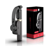 Estabilizador Portátil Q08 Gimbal 3-em-1 com Controlo Remoto