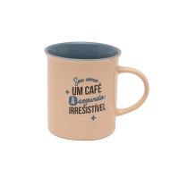 Caneca “Sou como um café à segunda: irresistível” - Mr. Wonderful