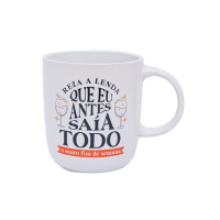 Caneca Mr. Wonderful – "Reza a Lenda que Eu Antes Saía Todo o Santo Fim de Semana"