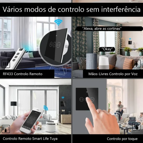 Interruptor para persiana Wi-Fi + RF433 - Image 3
